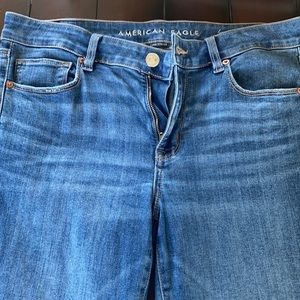 American Eagle size 12 short. Wide leg Jeans